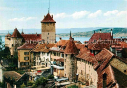 12894142 Morat Murten Schloss Mit Festungswaelle Murten - Altri & Non Classificati