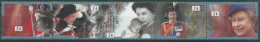 Großbritannien 1992 Thronjubiläum Elisabeth II. 1387/91 ZD Postfrisch (C28126) - Unused Stamps