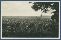 Ulm A. D. Donau Gesamtbild Foto, Gelaufen 1932 (AK1909) - Ulm
