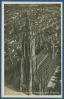 Ulm Ulmer Münster Luftbild Foto, Gelaufen 1935 (AK1915) - Ulm