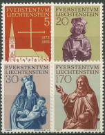 Liechtenstein 1966 Pfarrkirche Vaduz 470/73 Postfrisch - Nuevos