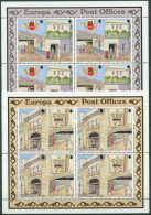 Gibraltar 1990 Europa: Postalische Einrichtungen 590/93 K Postfrisch (C30952) - Gibraltar