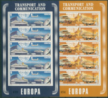 Gibraltar 1988 Europa: Transport Und Kommunikation 544/47 K Postfrisch (C30949) - Gibraltar