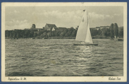 Prenzlau Uckersee Segelboot, Gelaufen 1941 (AK1875) - Prenzlau