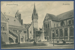 Braunschweig Burgplatz, Gelaufen Marke Fehlt (AK2383) - Braunschweig