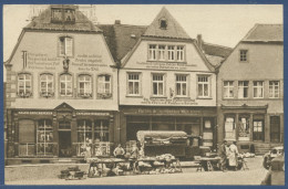 St. Wendel Häuser Am Domplatz Marktstände, Ungebraucht (AK2368) - Kreis Sankt Wendel