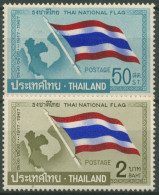 Thailand 1967 50 Jahre Nationalflagge 511/12 Postfrisch - Thailand