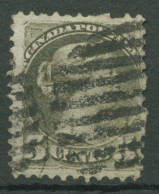 Kanada 1870 Königin Viktoria 5 Cents, 29 AA Gestempelt - Usados