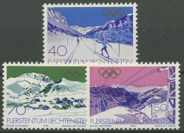 Liechtenstein 1979 Olympia Winterspiele Lake Placid'80 735/37 Postfrisch - Nuovi