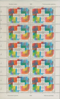 Schweiz 1991 700 Jahre Eidgenossenschaft 1438/41 ZD-Bogen Gestempelt (SG18151) - Blocks & Kleinbögen