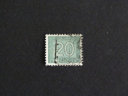 LUXEMBOURG LUXEMBURG YT TAXE 25 OBLITERE - Postage Due