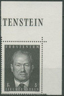 Liechtenstein 1970 Fürst Franz Josef II. 531 Ecke Postfrisch - Ungebraucht