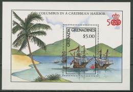 Grenada-Grenadinen 1987 Entdeckung Amerikas Block 134 Postfrisch (C95678) - Grenada (1974-...)