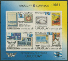 Uruguay 1993 Jahresereignisse Schweizer Briefmarken Block 60 B Postfr. (C95638) - Uruguay