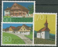 Liechtenstein 1998 Baudenkmäler In Schellenberg 1186/88 Postfrisch - Ungebraucht