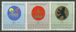 Liechtenstein 1970 Wappen Geistlicher Patronatsherren 533/35 Postfrisch - Ongebruikt