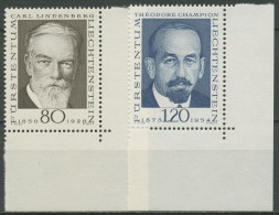 Liechtenstein 1969 Philatelisten Lindenberg Champion 512/13 Ecke Postfrisch - Unused Stamps
