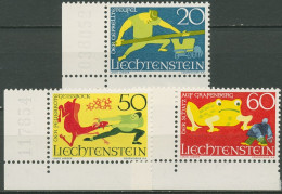 Liechtenstein 1969 Sagen Sagengestalten 518/20 Ecke Postfrisch - Nuevos