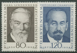 Liechtenstein 1969 Philatelisten Lindenberg Champion 512/13 Postfrisch - Unused Stamps