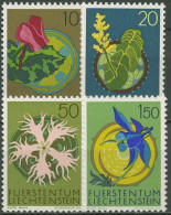 Liechtenstein 1971 Naturschutz Pflanzen 539/42 Postfrisch - Nuovi