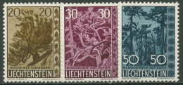 Liechtenstein 1960 Pflanzen Bäume Sträucher 399/01 Postfrisch - Unused Stamps