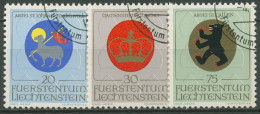 Liechtenstein 1970 Wappen Geistlicher Patronatsherren 533/35 Gestempelt - Usados