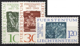 Liechtenstein 1965 Ferdinand Nigg Graphiker Gestalter 455/57 Postfrisch - Nuovi