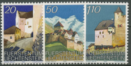 Liechtenstein 1986 Schloss Vaduz 896/98 Postfrisch - Neufs
