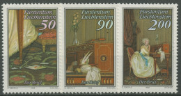 Liechtenstein 1988 Der Brief Gemälde 957/59 Postfrisch - Unused Stamps