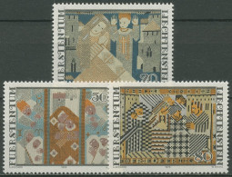 Liechtenstein 1979 Weihnachten Stickereien 738/40 Postfrisch - Unused Stamps