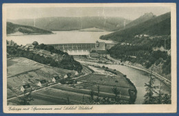 Edersee Mit Sperrmauer Und Schloß Waldeck, Ungebraucht (AK3319) - Waldeck