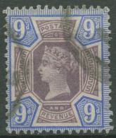 Großbritannien 1887 Königin Victoria 9 Pence, 95 Gestempelt - Oblitérés