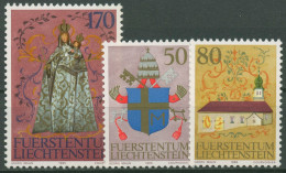 Liechtenstein 1985 Papst Johannes Paul II. 878/80 Blockmarken Postfrisch - Nuovi