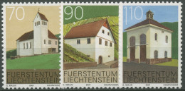 Liechtenstein 2001 Ortsbildschutz Bauwerke 1268/70 Postfrisch - Nuevos