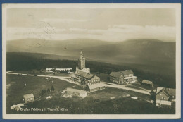 Großer Feldberg Im Taunus Hotel Luftbild, Gelaufen Marke Fehlt (AK3302) - Königstein