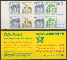 Berlin Markenheftchen 1980 Burgen Und Schlösser MH 11 Ea Postfrisch - Libretti