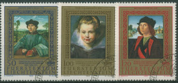 Liechtenstein 1985 Fürstliche Sammlung: Gemälde 881/83 Gestempelt - Used Stamps