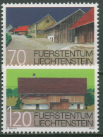 Liechtenstein 2002 Ortsbildschutz Wohngebäude 1294/95 Postfrisch - Nuevos