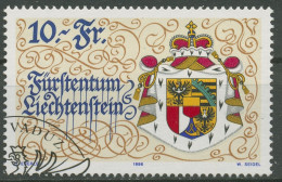 Liechtenstein 1996 Neue Verfassung Großes Staatswappen 1136 Gestempelt - Oblitérés