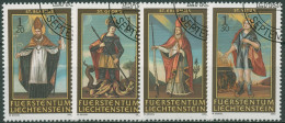 Liechtenstein 2003 Die 14 Nothelfer 1326/29 Gestempelt - Gebraucht