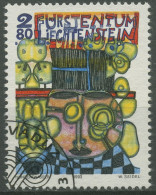 Liechtenstein 1993 Schwarzhutmann Friedensreich Hundertwasser 1060 Gestempelt - Usati