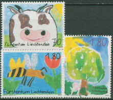 Liechtenstein 2003 LIBA Schule Und Landwirtschaft Zeichnungen 1336/38 Postfrisch - Ungebraucht