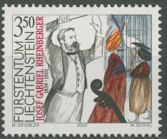 Liechtenstein 2001 Komponist Josef Gabriel V. Rheinberger 1274 Postfrisch - Nuovi