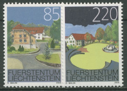 Liechtenstein 2005 Ortsbildschutz Bendern 1387/88 Postfrisch - Nuovi