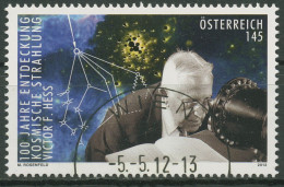 Österreich 2012 Kosmische Strahlung Physiker Victor Franz Hess 2993 Gestempelt - Usados