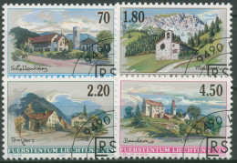 Liechtenstein 2001 Dorfansichten 1262/65 Gestempelt - Usati