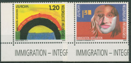 Liechtenstein 2006 Europa CEPT Integration 1400/01 Ecke Postfrisch - Ungebraucht