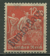 Dt. Reich 1922 Dienst-Kontrollaufdruck Wiesbaden DK 11 II A Mit Falz Signiert - Officials
