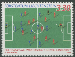 Liechtenstein 2006 Fußball-WM Deutschland Spielfeld 1411 Postfrisch - Nuevos
