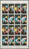 DDR 1978 Zirkuskunst 2364/67 ZD-Bogen FN 1, 2365 PF I Postfrisch (C19588) - Sonstige & Ohne Zuordnung
